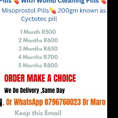 Dr Phila 0796760023 Abortion Clinic in Ficksburg, Clocolan, Marquard, S
